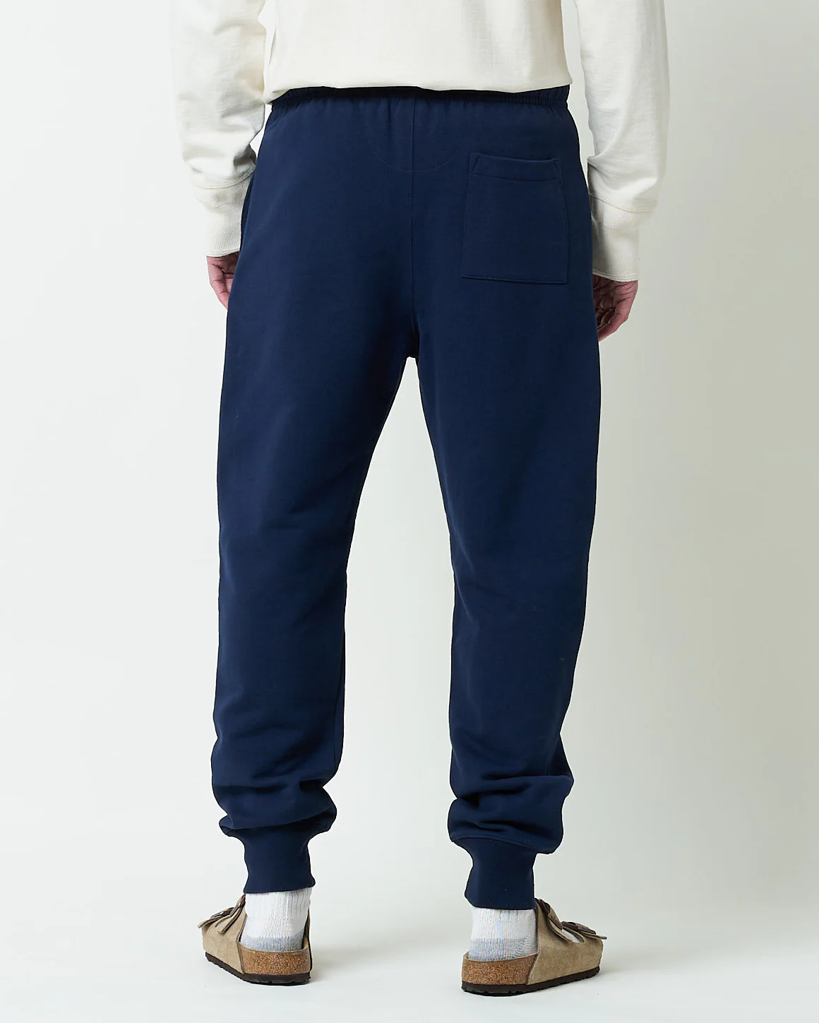 Merz b. Schwanen Good Originals 359 Loopwheeled Sweat Pants - Ink Blue - Image 3