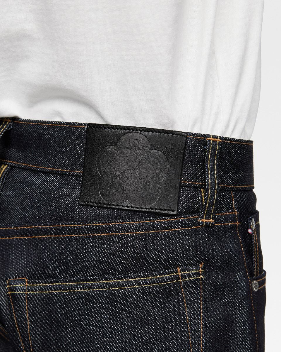 MOMOTARO JEANS #100 Cotton Silk Straight Fit Mens Jeans - 15oz Zimbabwe Cotton & Silk Selvedge Denim / Zipper - Image 7