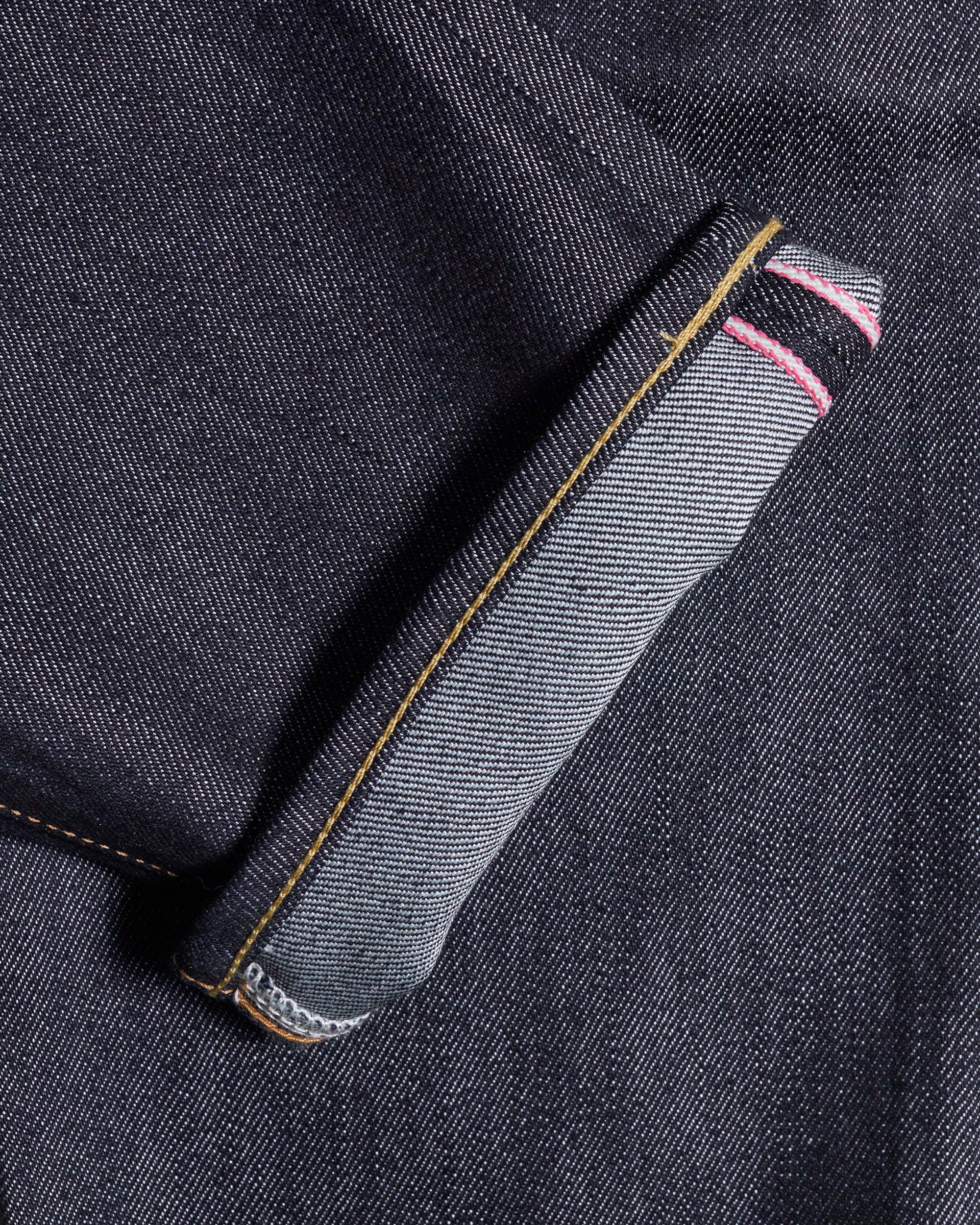 MOMOTARO JEANS #300 Cotton Silk Slim Fit Mens Jeans - 15oz Zimbabwe Cotton & Silk Selvedge Denim / Zipper - Image 12