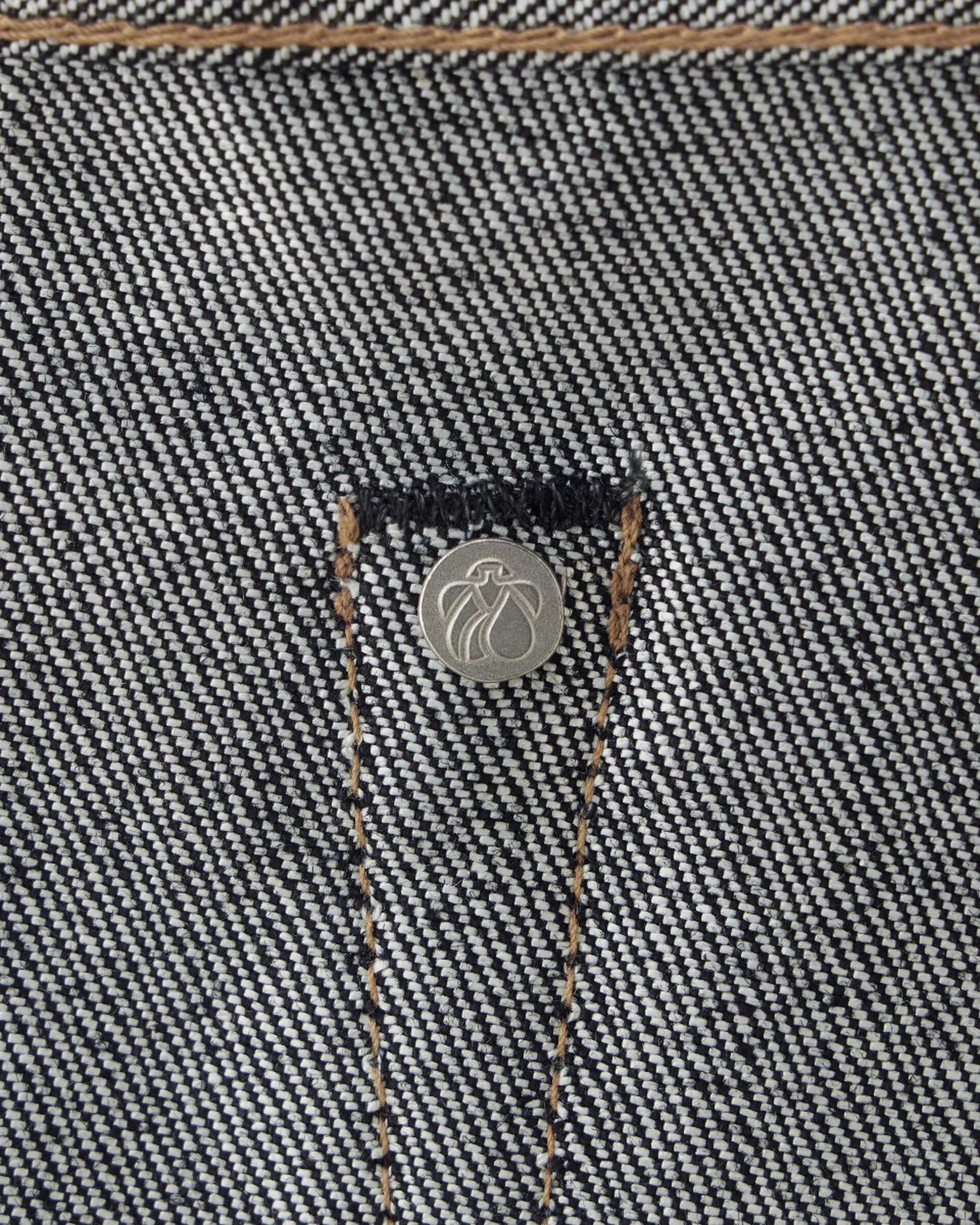 MOMOTARO JEANS #300 Cotton Silk Slim Fit Mens Jeans - 15oz Zimbabwe Cotton & Silk Selvedge Denim / Zipper - Image 14