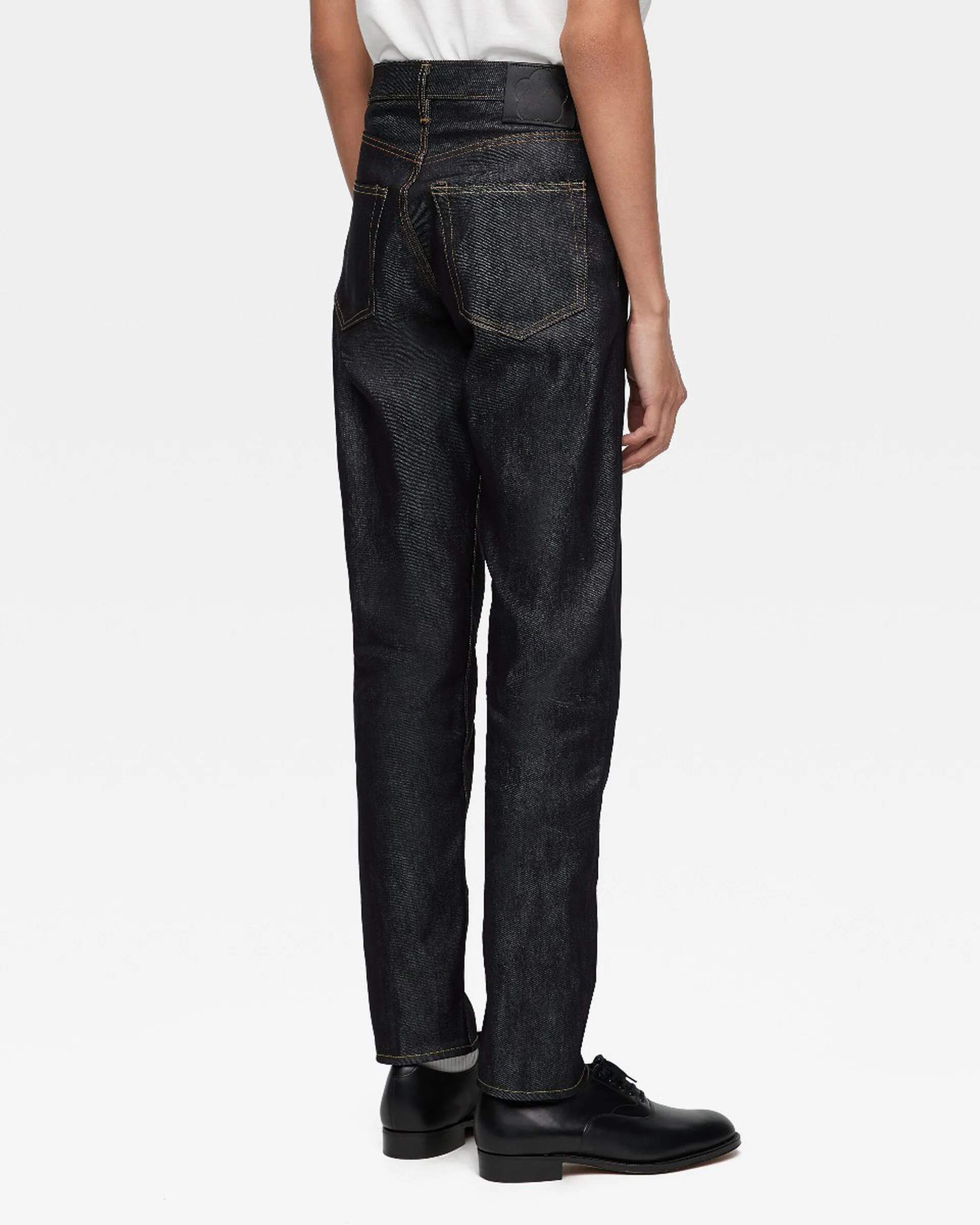 MOMOTARO JEANS #300 Cotton Silk Slim Fit Mens Jeans - 15oz Zimbabwe Cotton & Silk Selvedge Denim / Zipper - Image 3