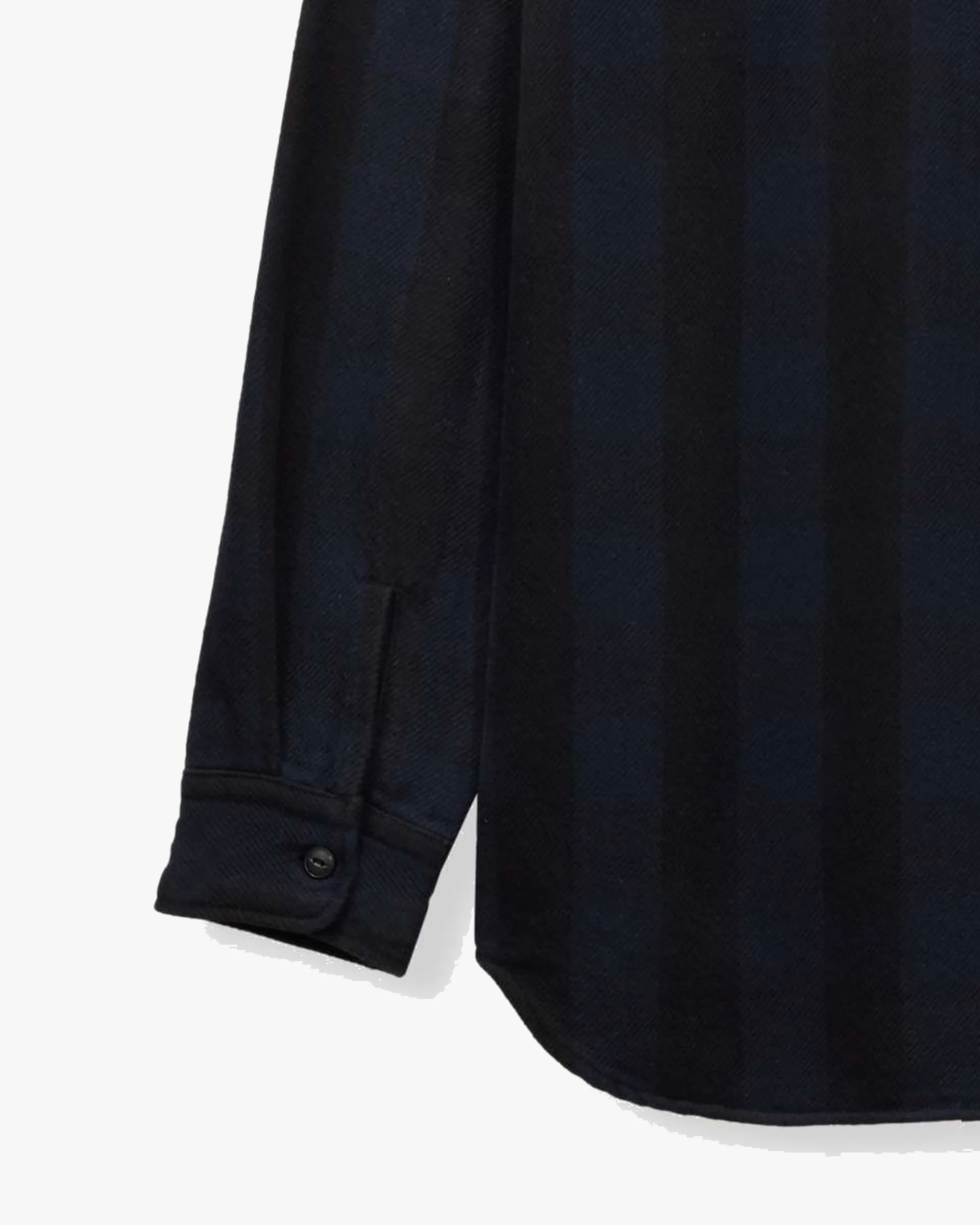 MOMOTARO JEANS MMLS6002 Block Check L/S Shirt - Navy - Image 8