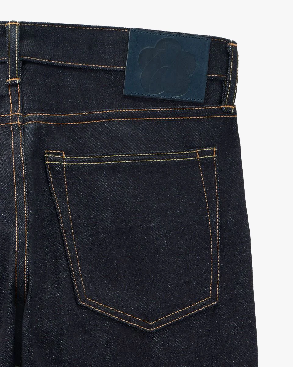 MOMOTARO JEANS #100 Standard Straight Fit Mens Jeans - 14.7oz Zimbabwe Cotton Selvedge Denim / Button - Image 13