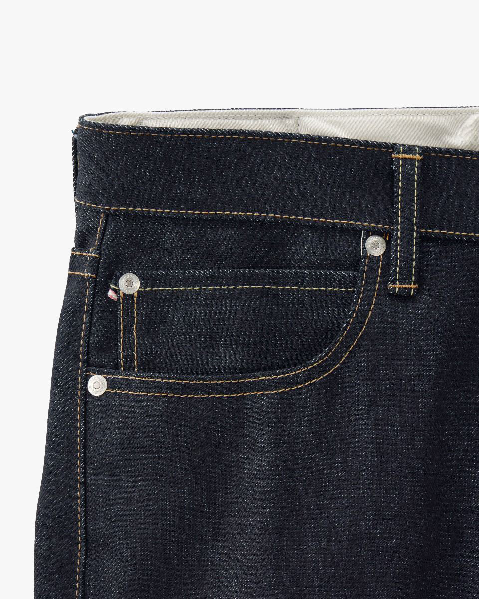 MOMOTARO JEANS #100 Standard Straight Fit Mens Jeans - 14.7oz Zimbabwe Cotton Selvedge Denim / Button - Image 14