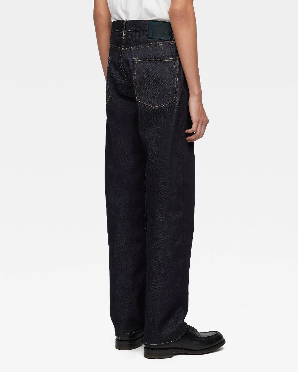 MOMOTARO JEANS #100 Standard Straight Fit Mens Jeans - 14.7oz Zimbabwe Cotton Selvedge Denim / Button - Image 6