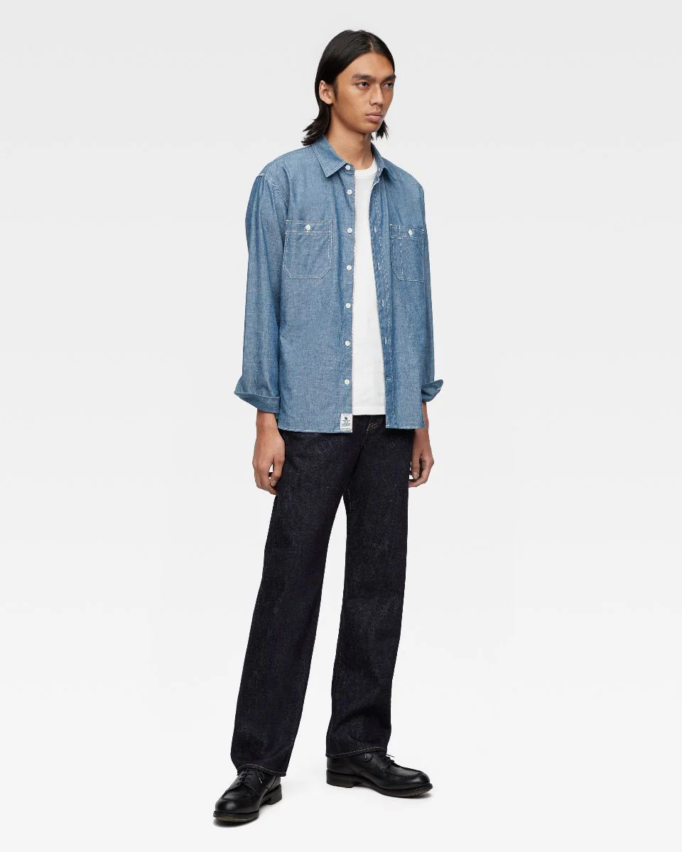 MOMOTARO JEANS #100 Classic Straight Fit Mens Jeans - 15.7oz Zimbabwe Cotton Selvedge Denim / Button - Image 7
