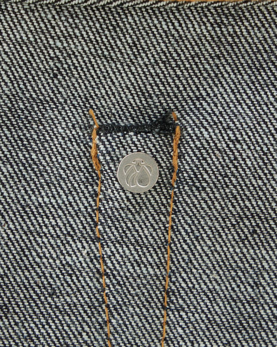 MOMOTARO JEANS #200 Standard Tapered Fit Mens Jeans - 14.7oz Zimbabwe Cotton Selvedge Denim / Button - Image 16