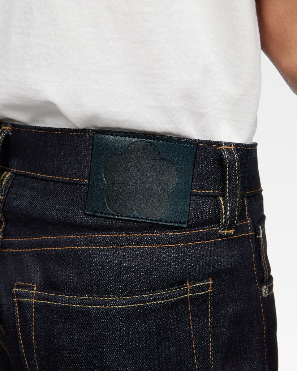MOMOTARO JEANS #200 Standard Tapered Fit Mens Jeans - 14.7oz Zimbabwe Cotton Selvedge Denim / Button - Image 3