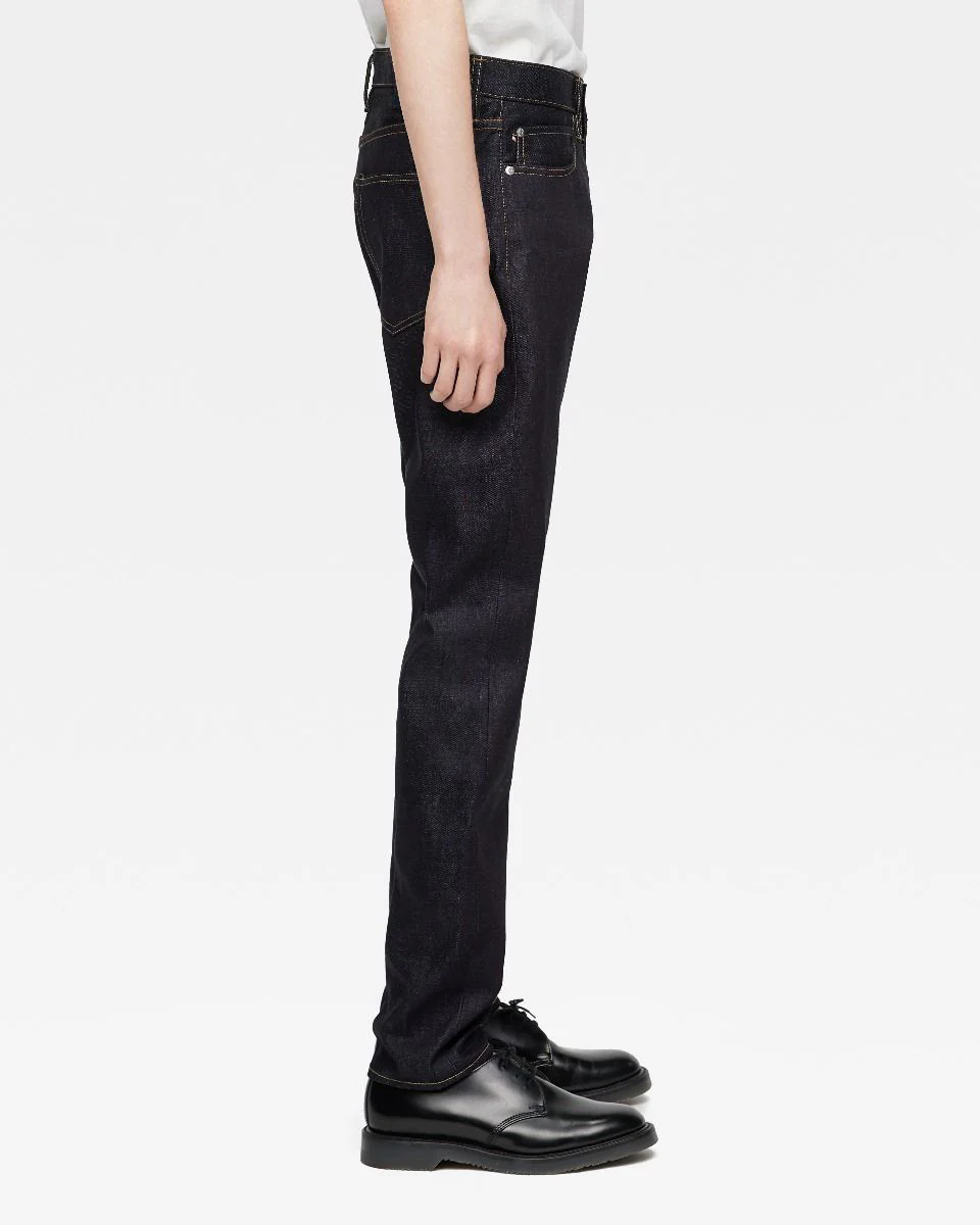 MOMOTARO JEANS #200 Standard Tapered Fit Mens Jeans - 14.7oz Zimbabwe Cotton Selvedge Denim / Button - Image 6