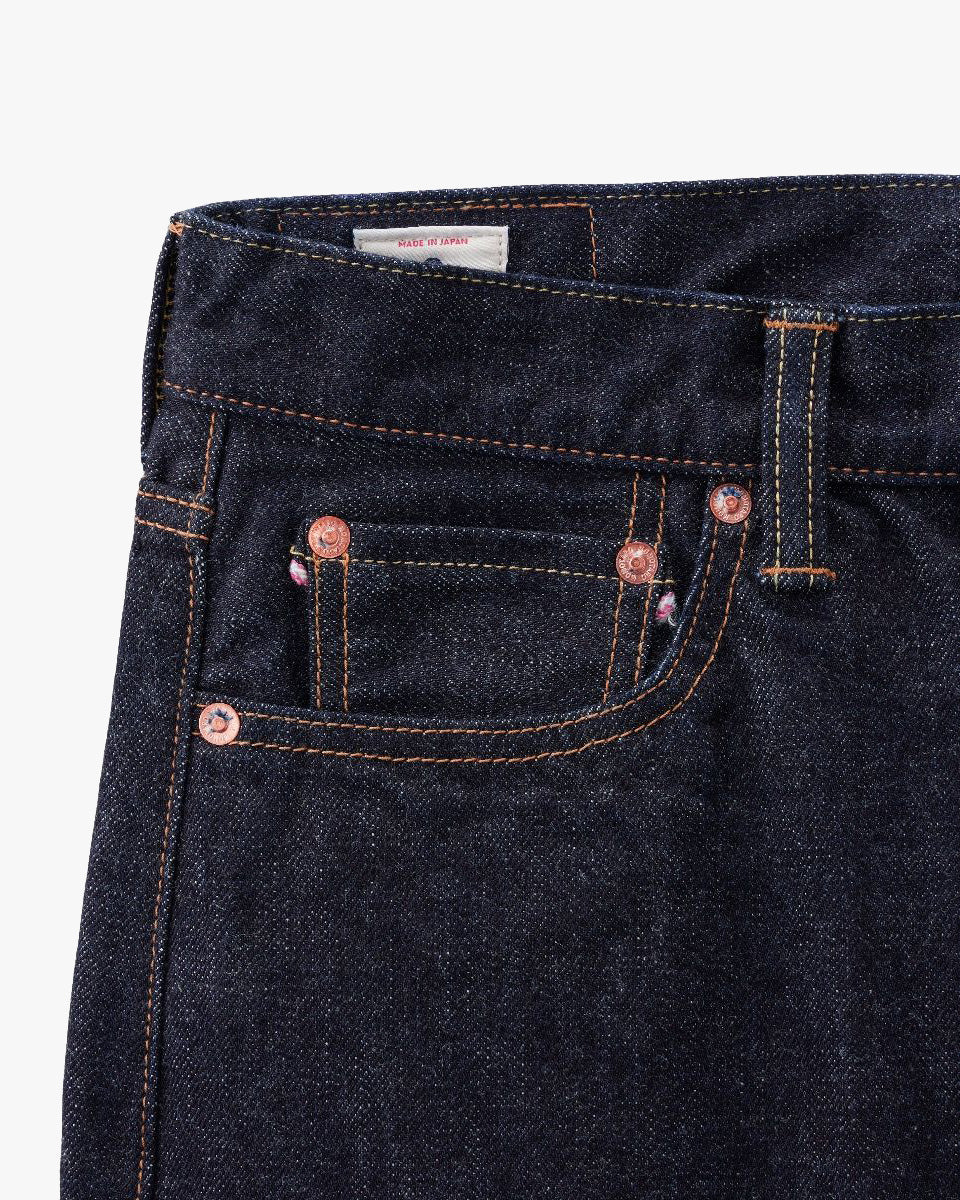MOMOTARO JEANS #200 Classic Tapered Fit Mens Jeans - 15.7oz Zimbabwe Cotton Selvedge Denim / Button - Image 14