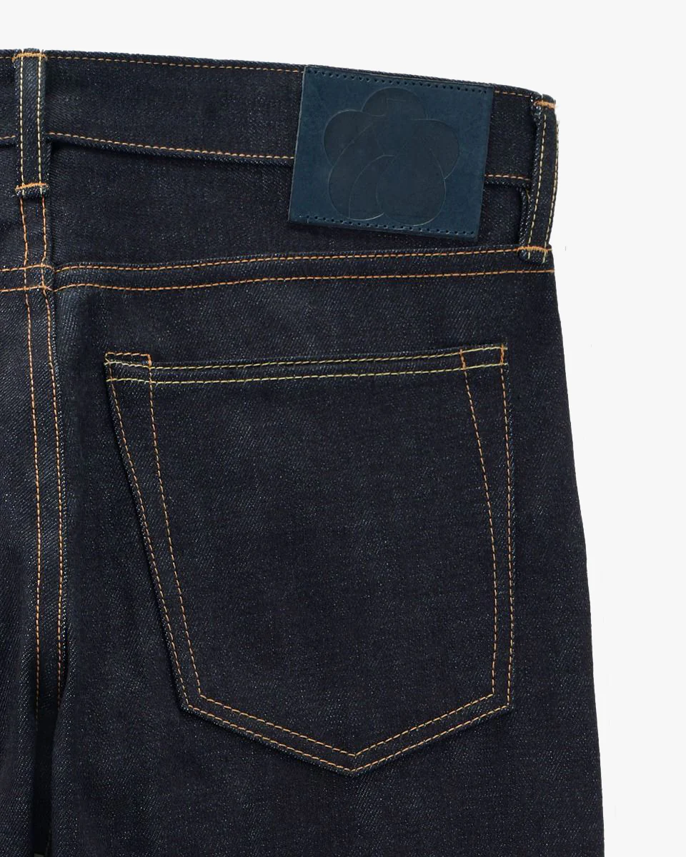MOMOTARO JEANS #400 Standard Wide Fit Mens Jeans - 14.7oz Zimbabwe Cotton Selvedge Denim / Button - Image 14