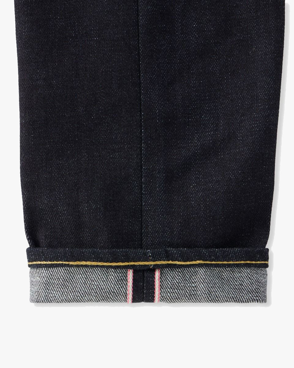 MOMOTARO JEANS #400 Standard Wide Fit Mens Jeans - 14.7oz Zimbabwe Cotton Selvedge Denim / Button - Image 4