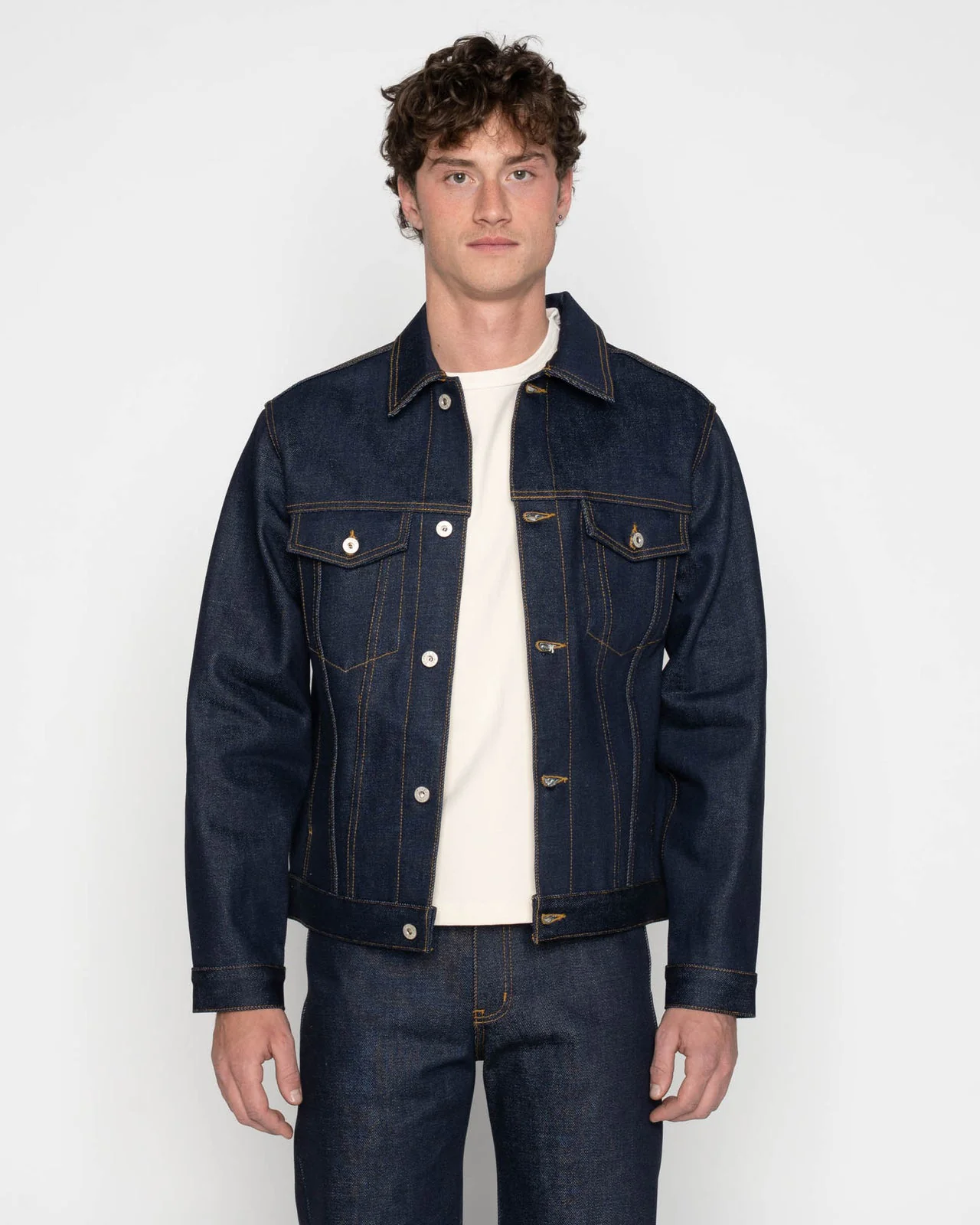 Naked & Famous Denim Jacket - Elephant 14 / Dirty Elephant - Image 2