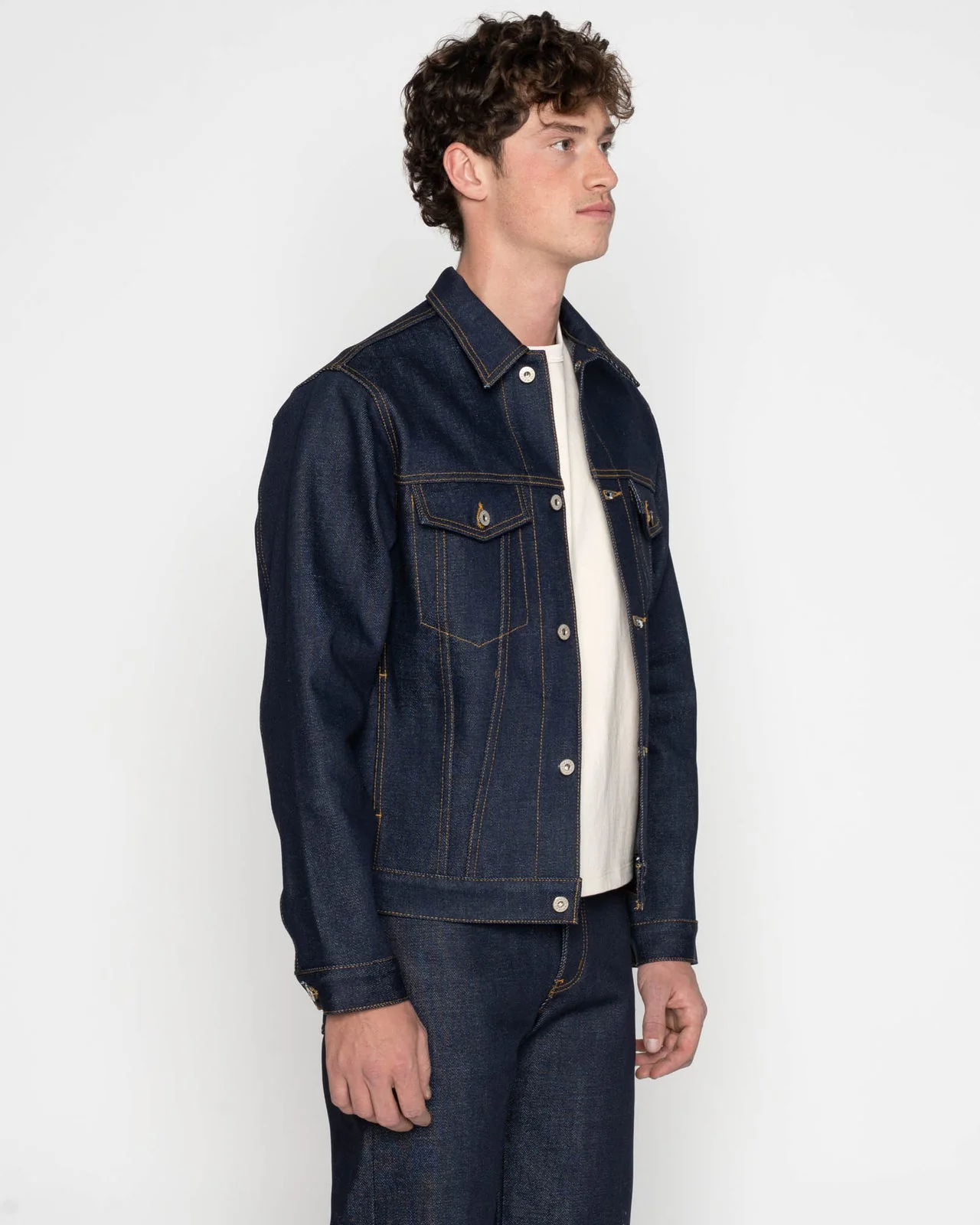 Naked & Famous Denim Jacket - Elephant 14 / Dirty Elephant - Image 3