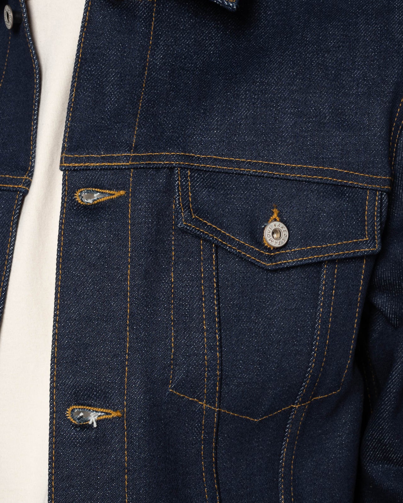Naked & Famous Denim Jacket - Elephant 14 / Dirty Elephant - Image 6