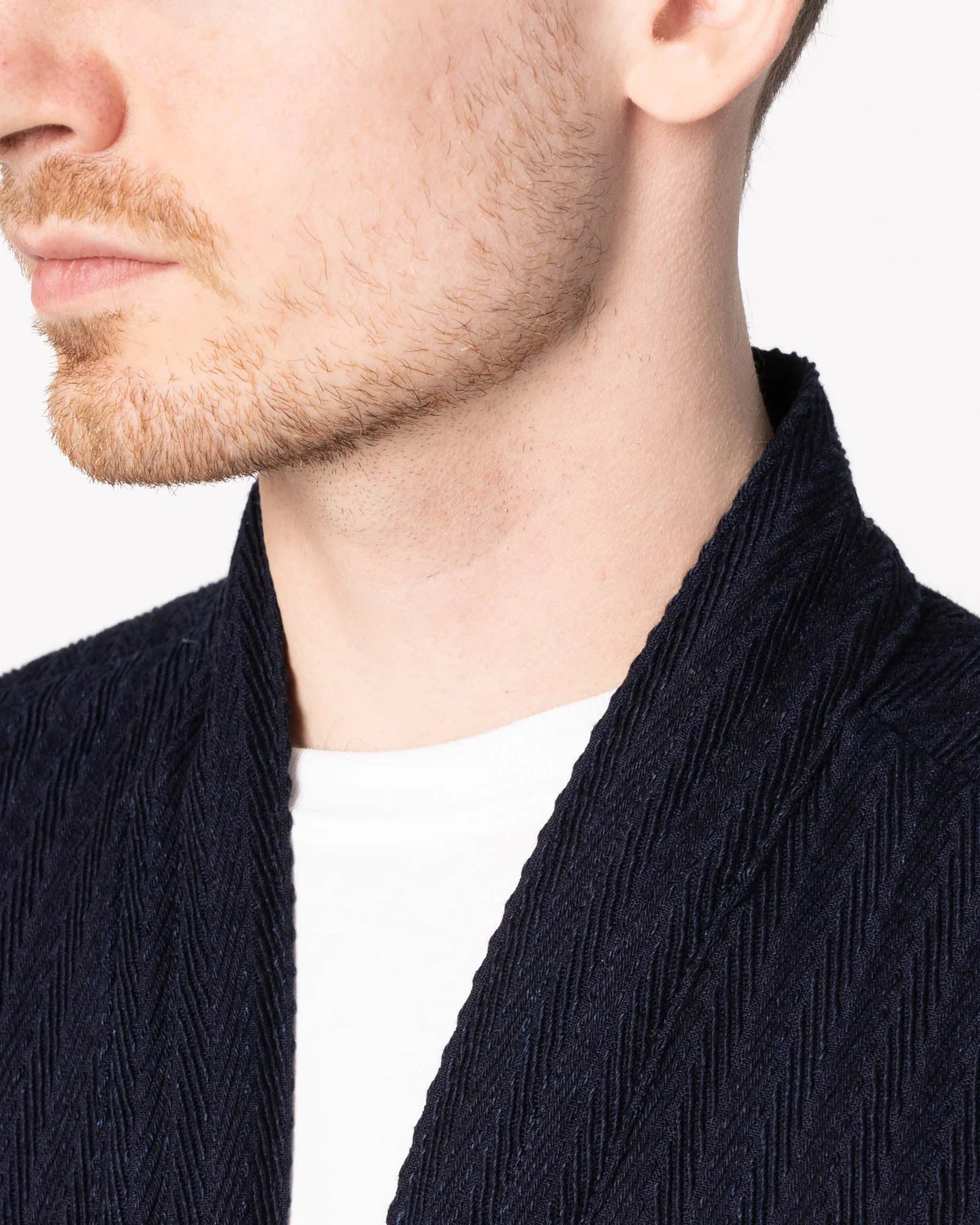 Naked & Famous Denim Kimono Shirt - Indigo Sugiaya - Image 4