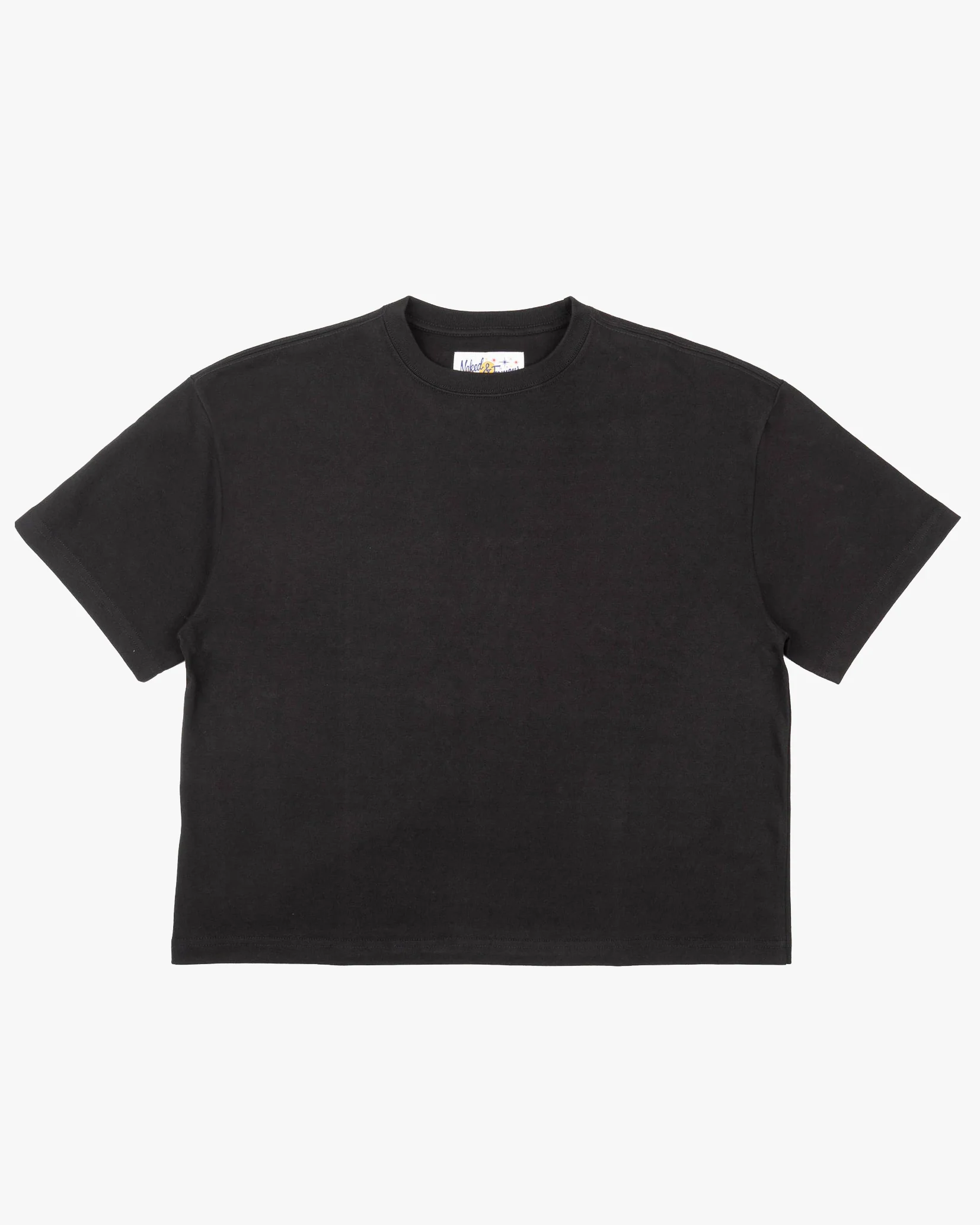 Naked & Famous Denim Strong Tee - 11oz Heavyweight Jersey / Black
