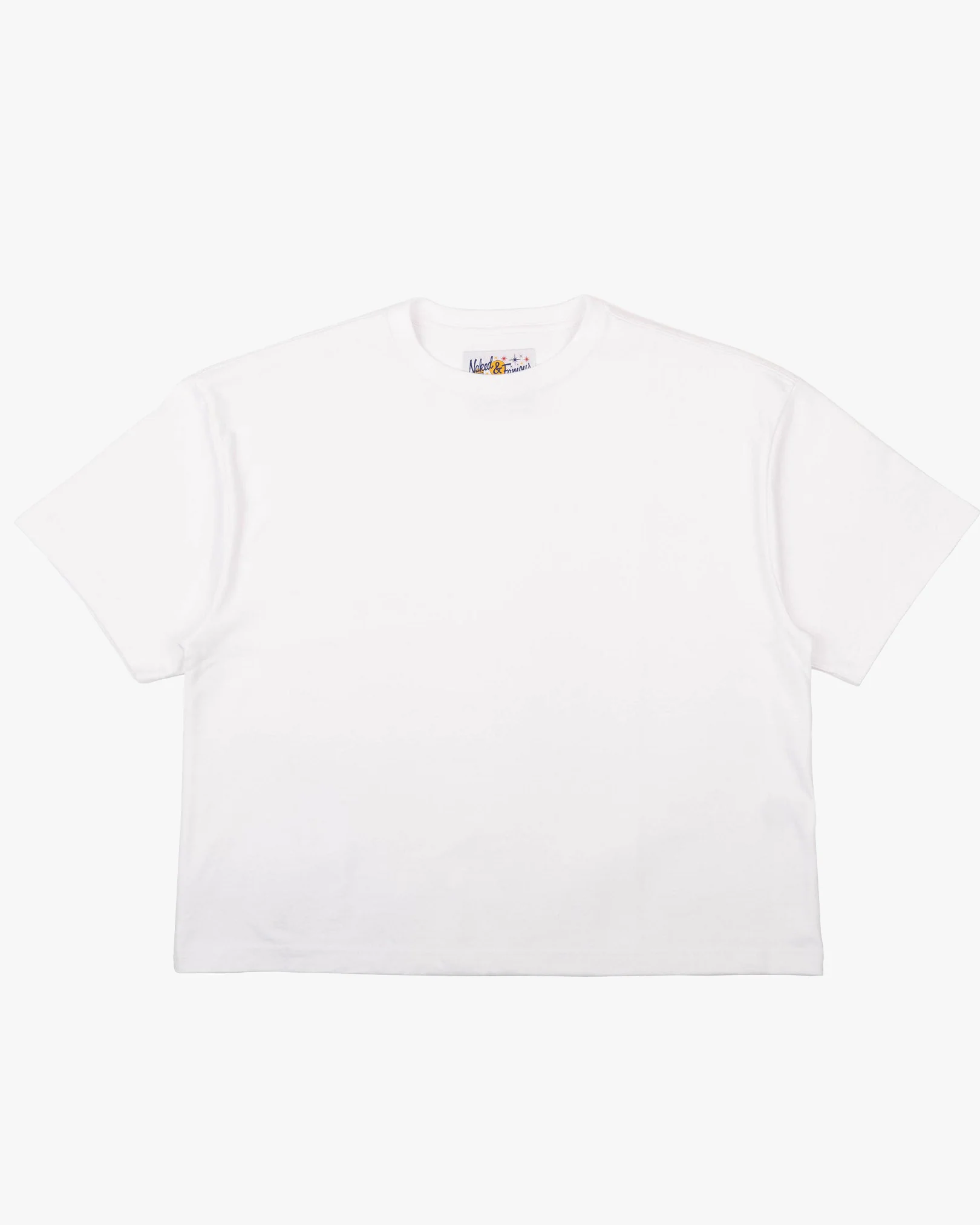 Naked & Famous Denim Strong Tee - 11oz Heavyweight Jersey / White
