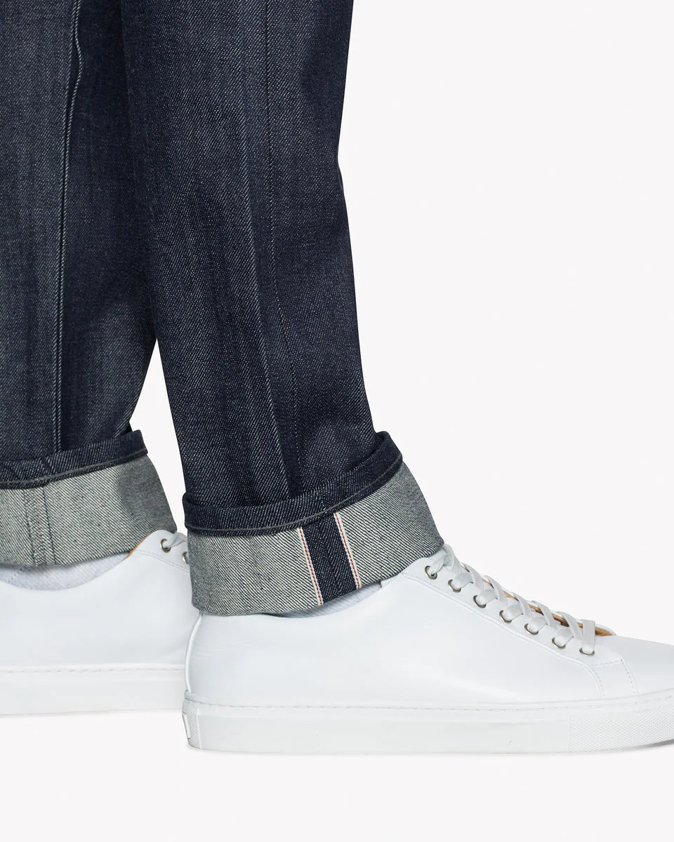 Naked & Famous Denim Super Guy Skinny Mens Jeans - Indigo Selvedge - Image 2