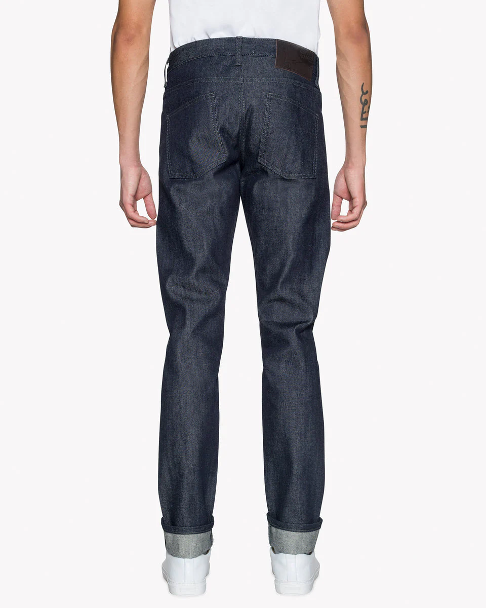 Naked & Famous Denim Super Guy Skinny Mens Jeans - Indigo Selvedge - Image 4