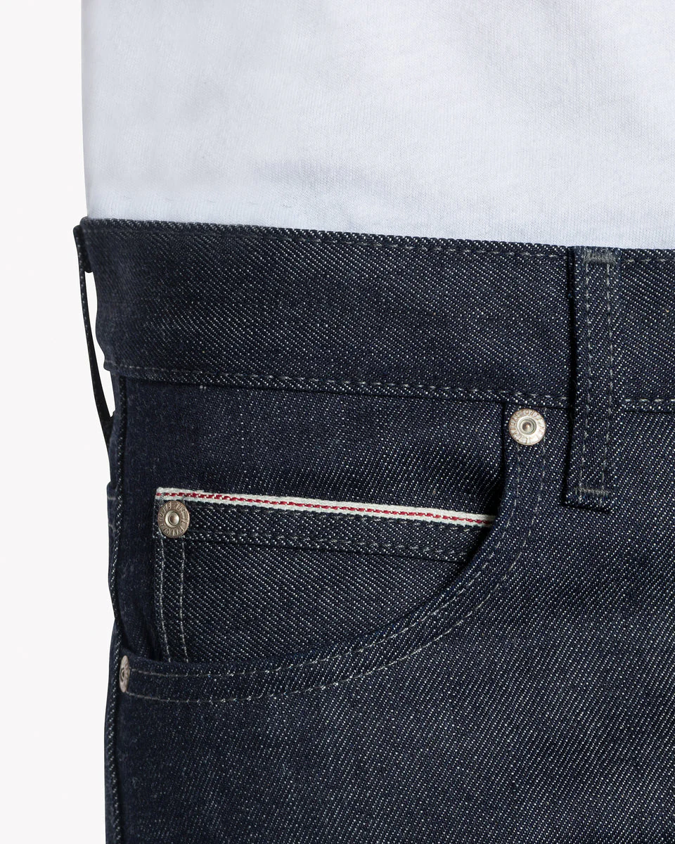 Naked & Famous Denim Super Guy Skinny Mens Jeans - Indigo Selvedge - Image 5