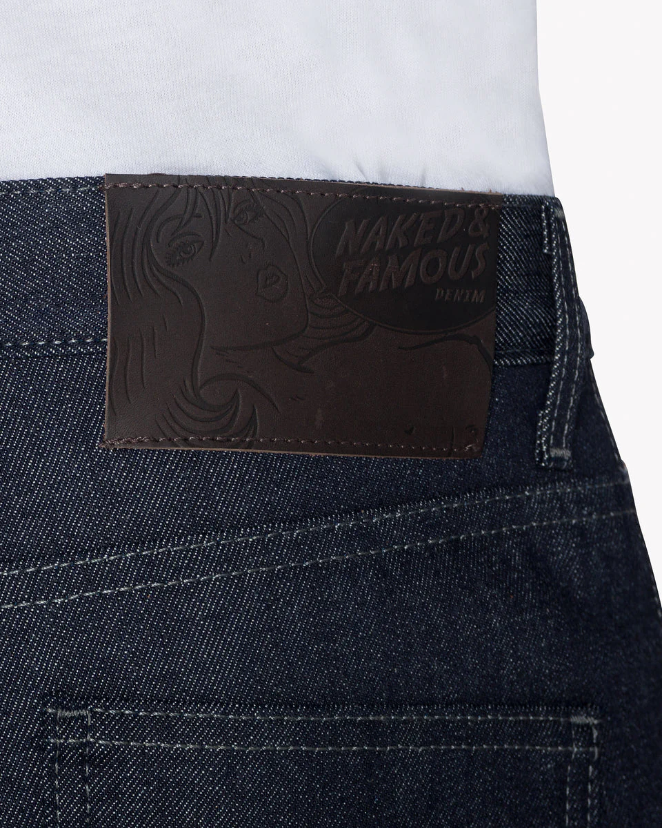 Naked & Famous Denim Super Guy Skinny Mens Jeans - Indigo Selvedge - Image 6