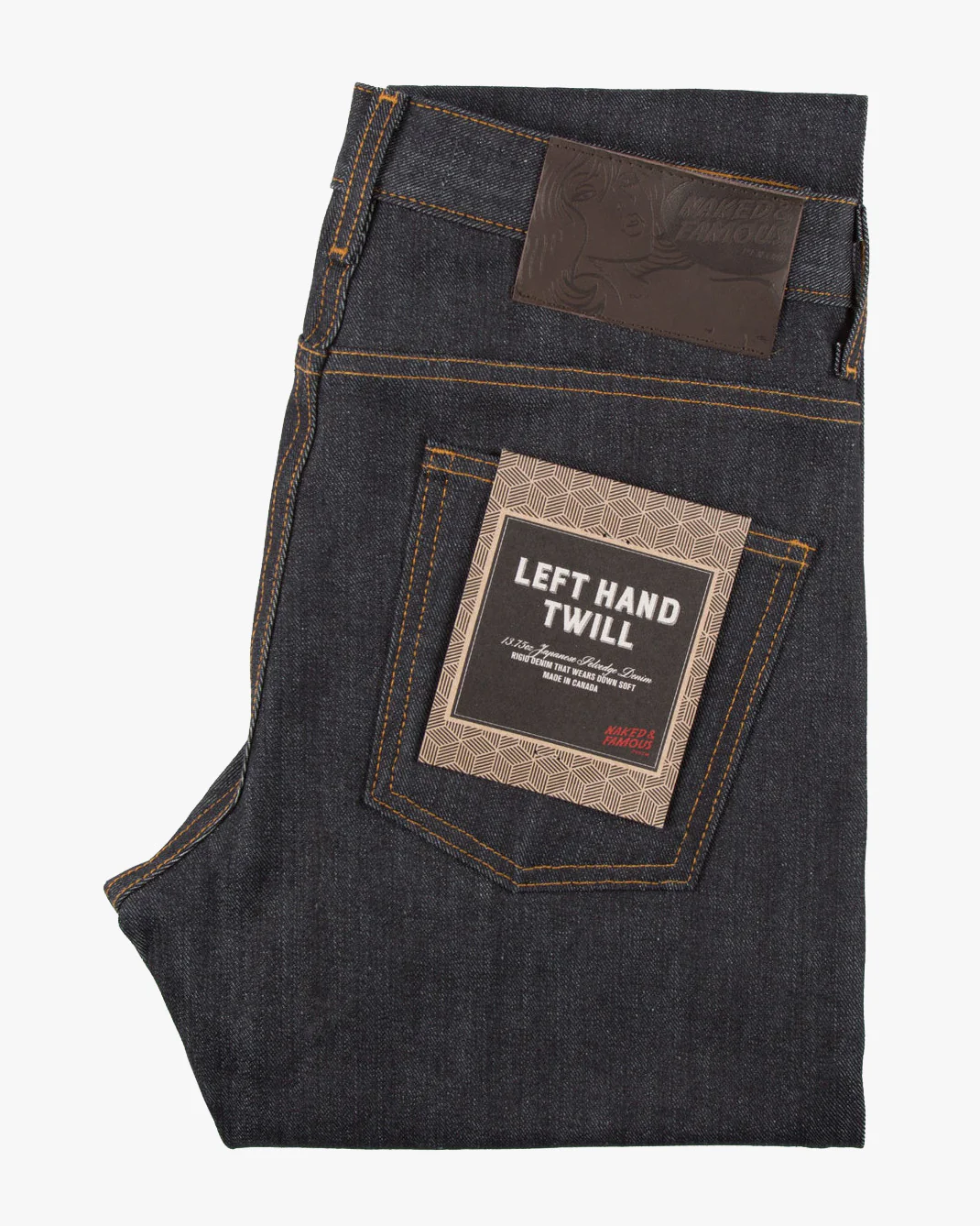 Naked & Famous Denim Super Guy Skinny Mens Jeans - Left Hand Twill Selvedge