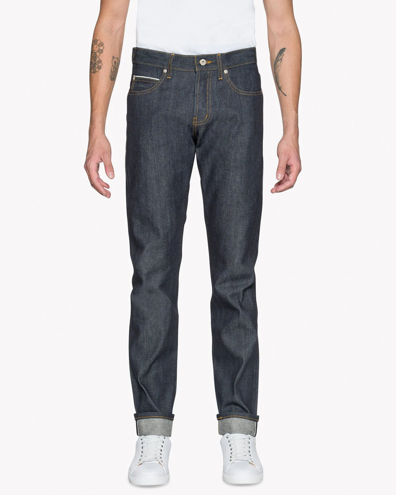 Naked & Famous Denim Super Guy Skinny Mens Jeans - Left Hand Twill Selvedge - Image 3