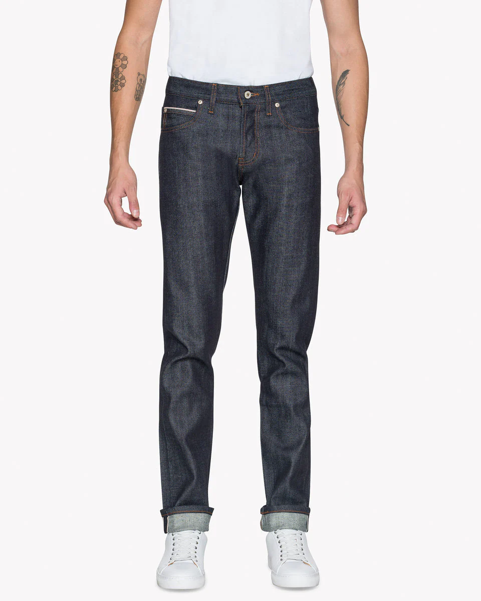 Naked & Famous Denim Super Guy Skinny Mens Jeans - Stretch Selvedge - Image 3