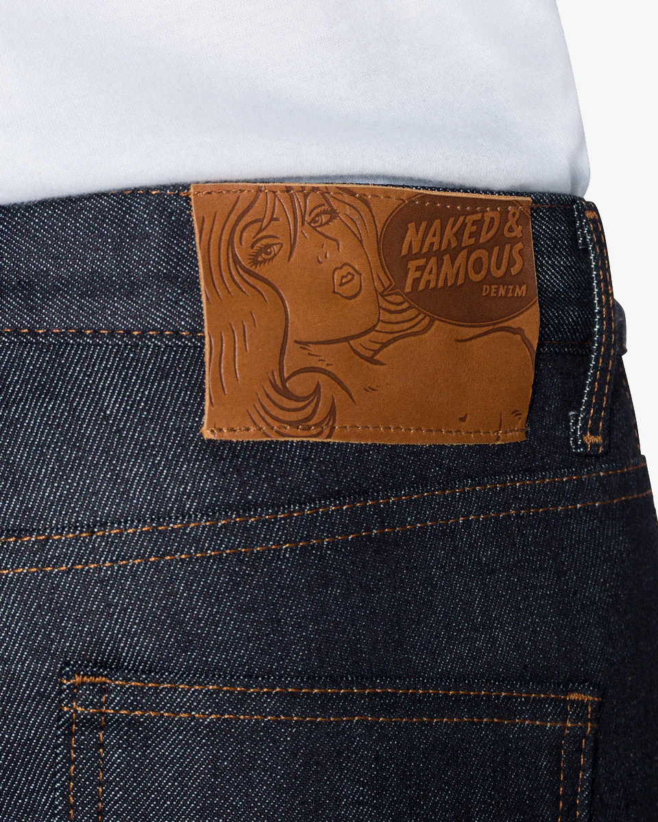 Naked & Famous Denim Super Guy Skinny Mens Jeans - Stretch Selvedge - Image 6