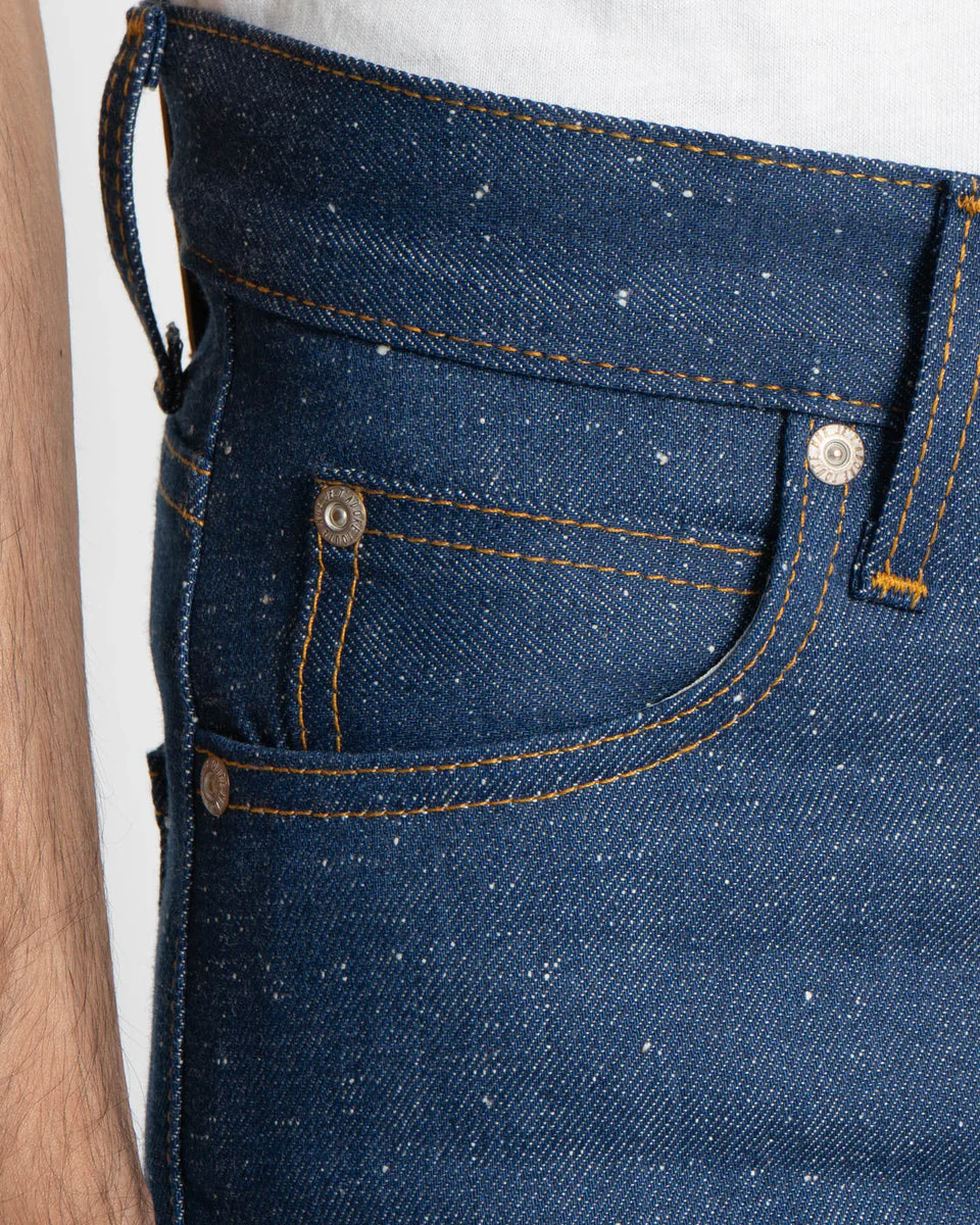 Naked & Famous Denim Super Guy Skinny Mens Jeans - Workforce Selvedge - Image 5