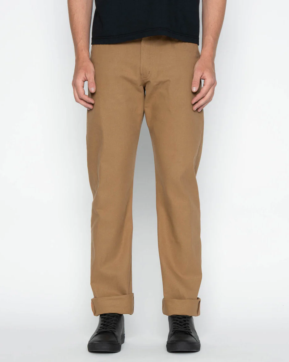 Naked & Famous Denim True Guy Regular Straight Mens Jeans - Duck Canvas Selvedge - Image 2