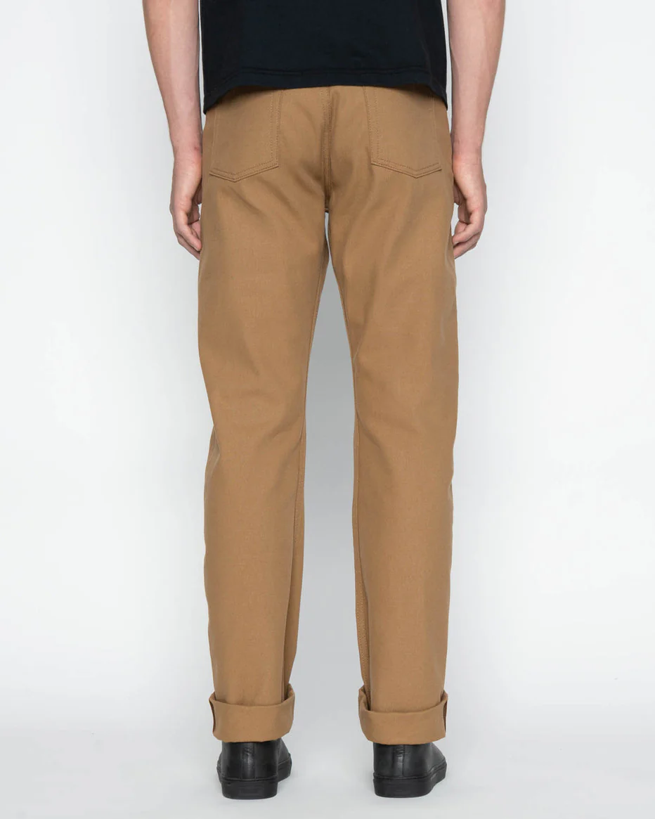 Naked & Famous Denim True Guy Regular Straight Mens Jeans - Duck Canvas Selvedge - Image 4