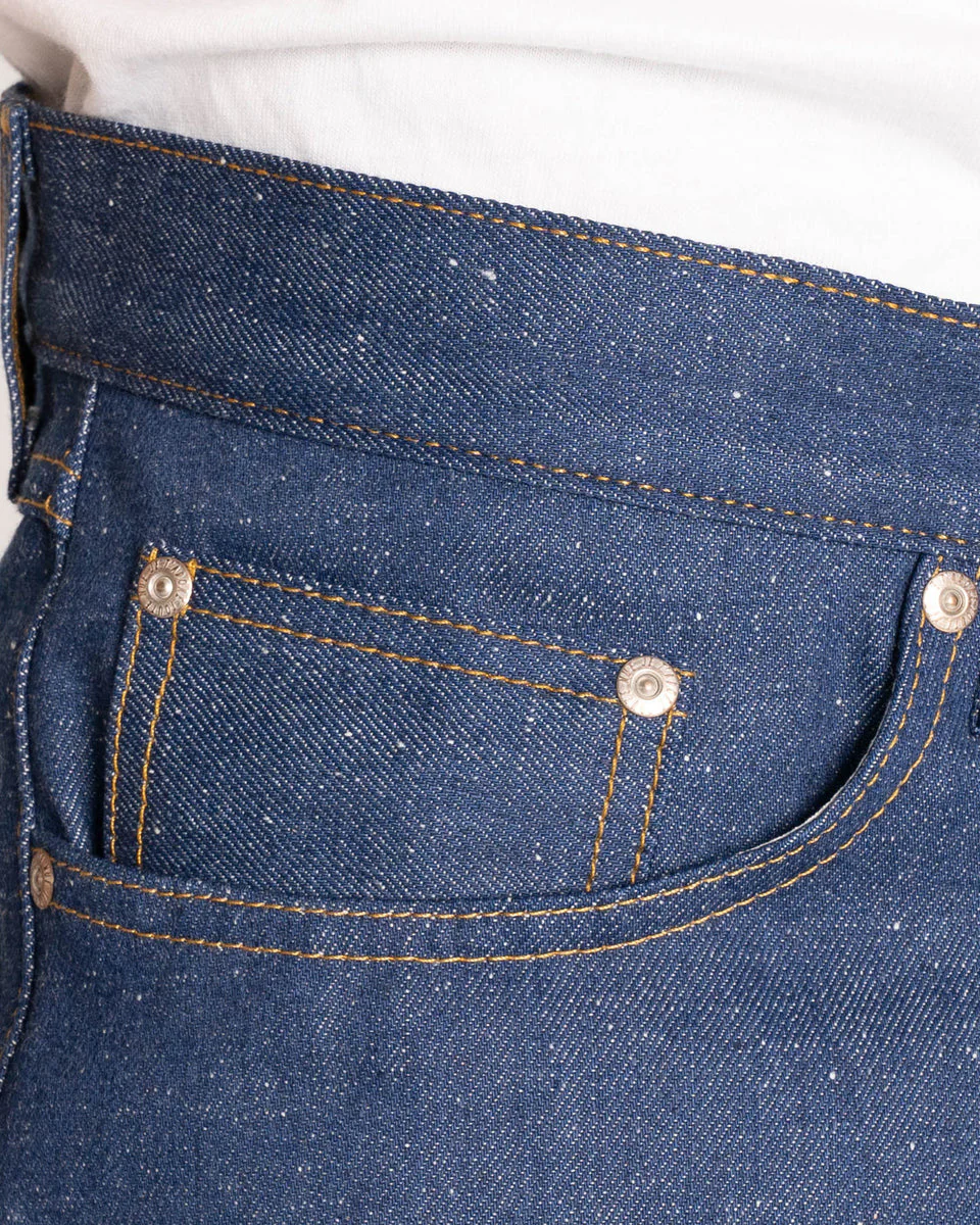 Naked & Famous Denim True Guy Regular Straight Mens Jeans - Workforce Selvedge - Image 5