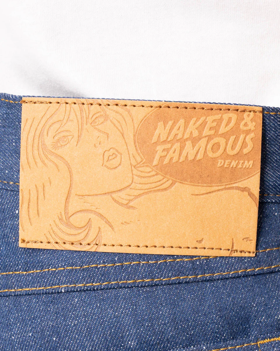 Naked & Famous Denim True Guy Regular Straight Mens Jeans - Workforce Selvedge - Image 6