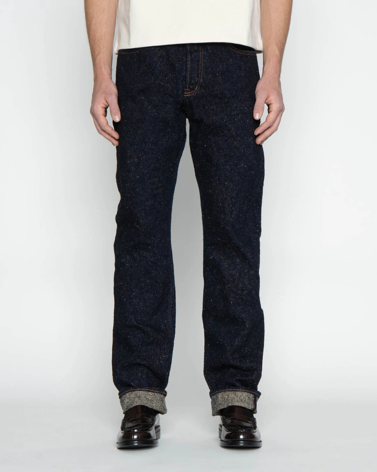 Naked & Famous Denim True Guy Regular Straight Mens Jeans - MIJ16 Genseki Selvedge - Image 3