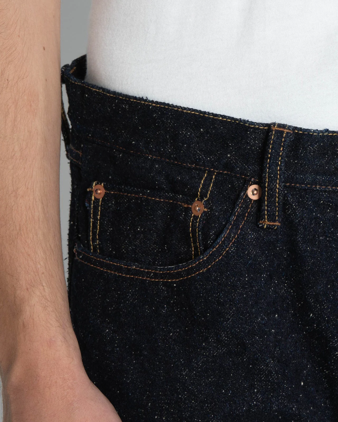 Naked & Famous Denim True Guy Regular Straight Mens Jeans - MIJ16 Genseki Selvedge - Image 6