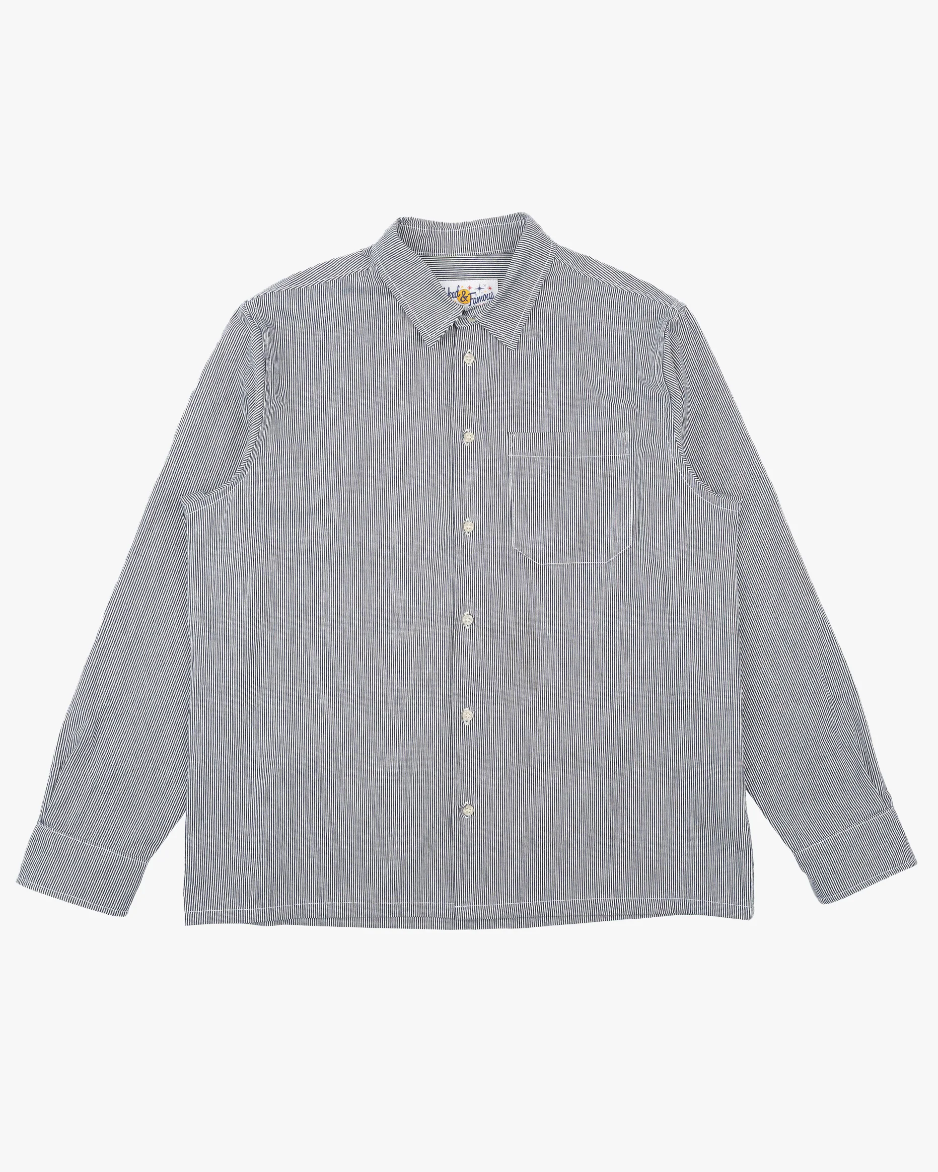 Naked & Famous Denim True Shirt - Organic Hickory