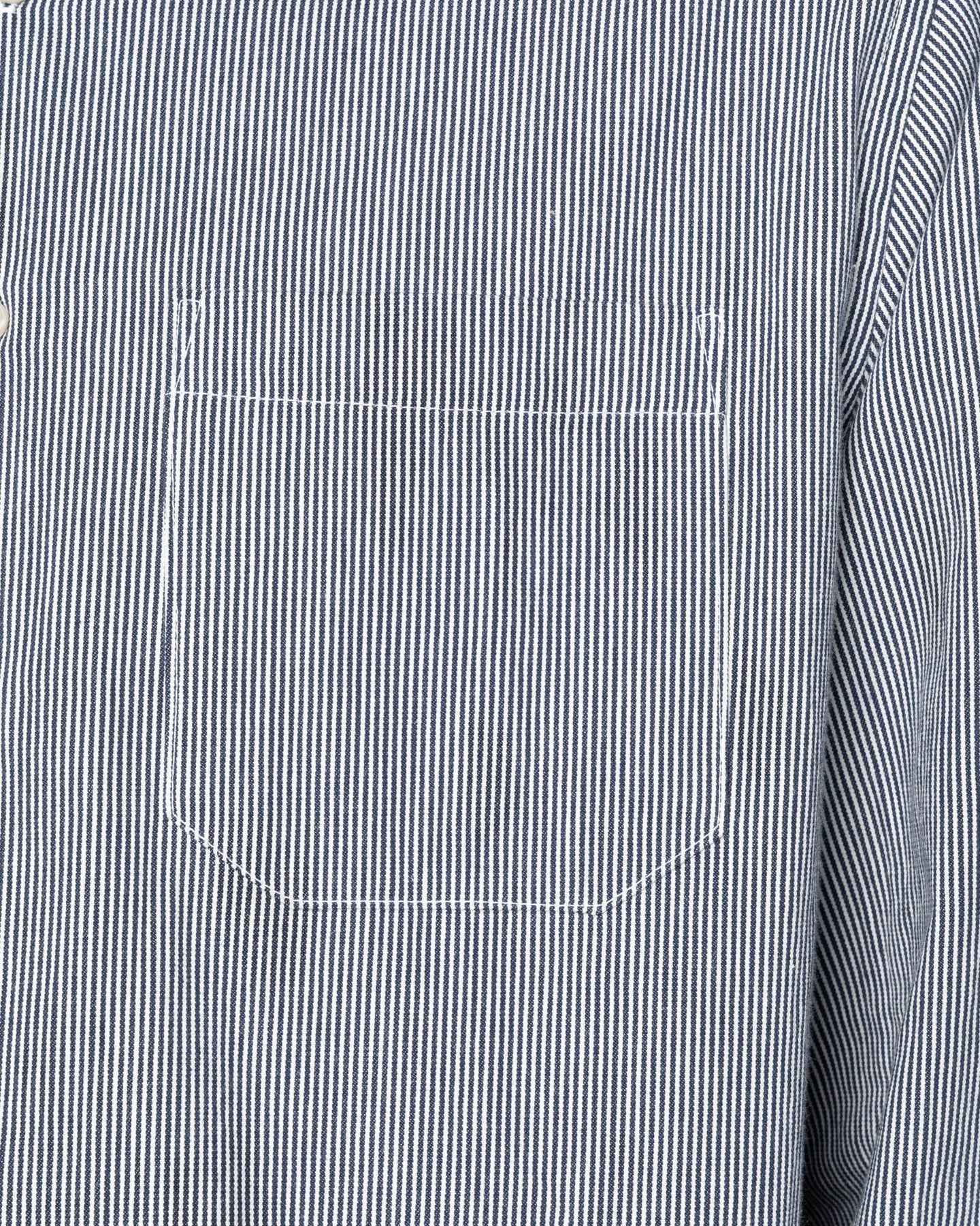 Naked & Famous Denim True Shirt - Organic Hickory - Image 6