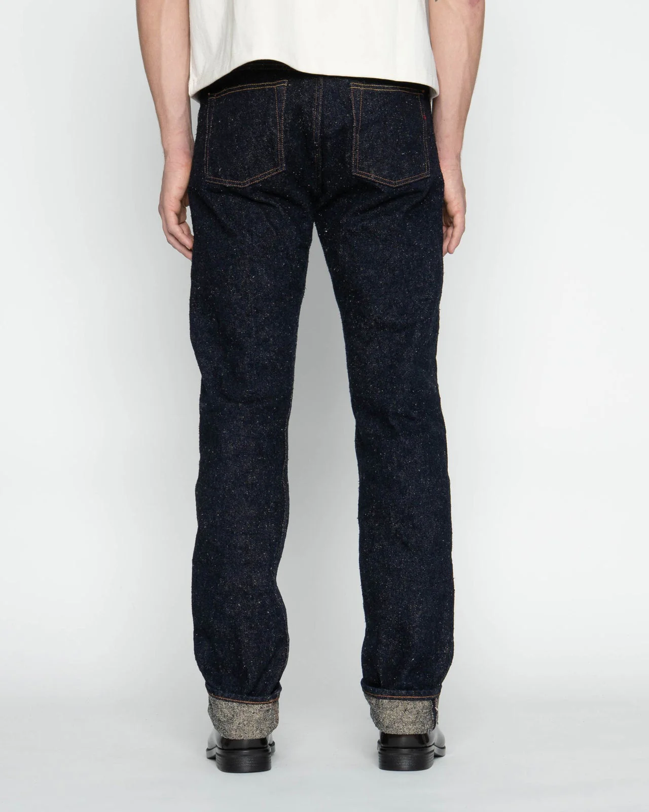 Naked & Famous Denim Weird Guy Regular Tapered Mens Jeans - MIJ16 Genseki Selvedge - Image 5