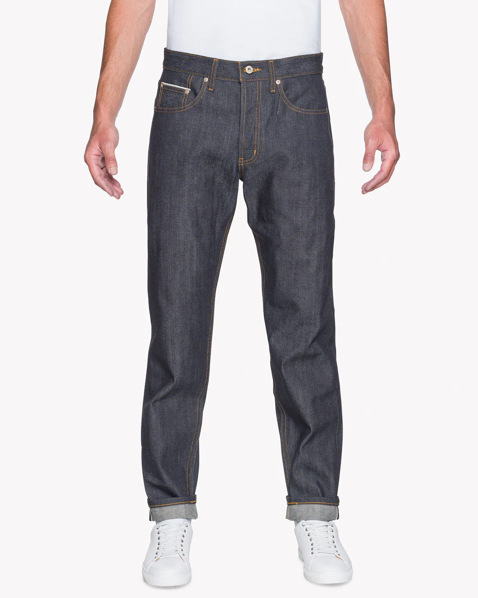 Naked & Famous Denim Easy Guy Relaxed Tapered Mens Jeans - Left Hand Twill Selvedge - Image 3