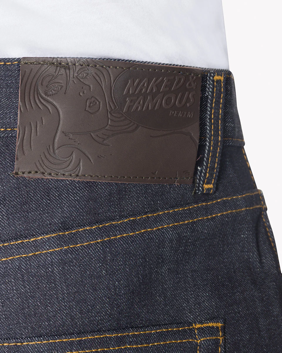 Naked & Famous Denim Easy Guy Relaxed Tapered Mens Jeans - Left Hand Twill Selvedge - Image 6