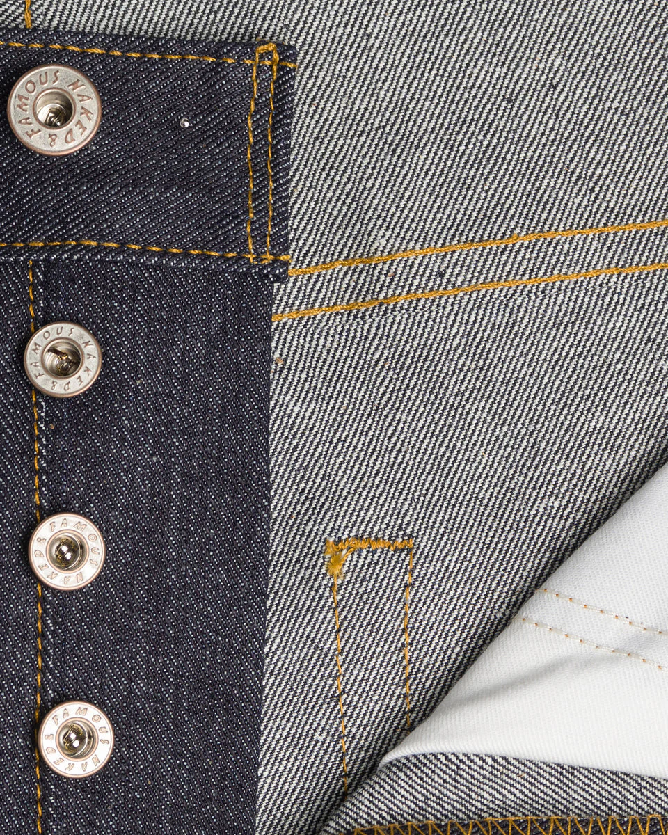 Naked & Famous Denim Easy Guy Relaxed Tapered Mens Jeans - Left Hand Twill Selvedge - Image 7