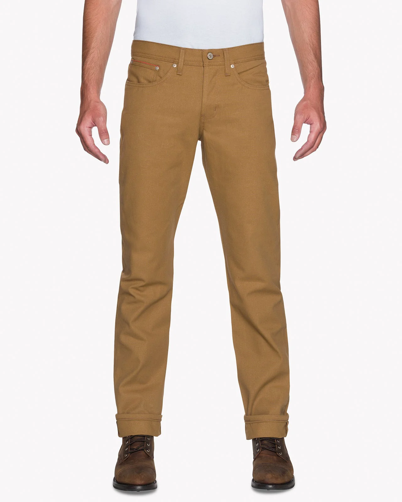 Naked & Famous Denim Weird Guy Regular Tapered Mens Jeans - Duck Canvas Selvedge - Image 3