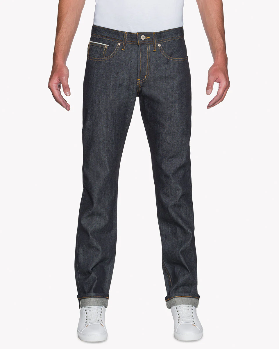 Naked & Famous Denim Weird Guy Regular Tapered Mens Jeans - Left Hand Twill Selvedge - Image 3