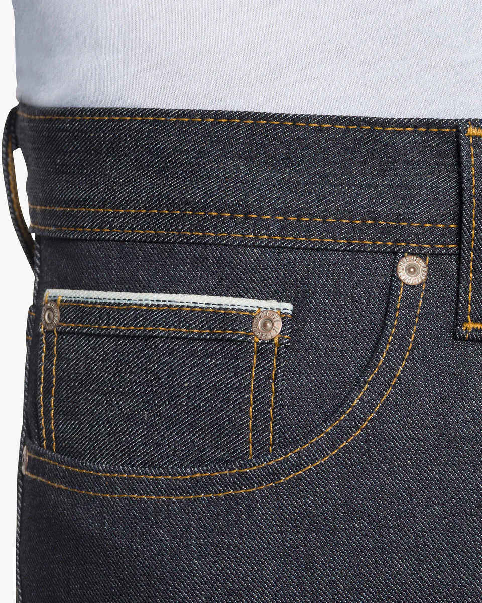 Naked & Famous Denim Weird Guy Regular Tapered Mens Jeans - Left Hand Twill Selvedge - Image 5