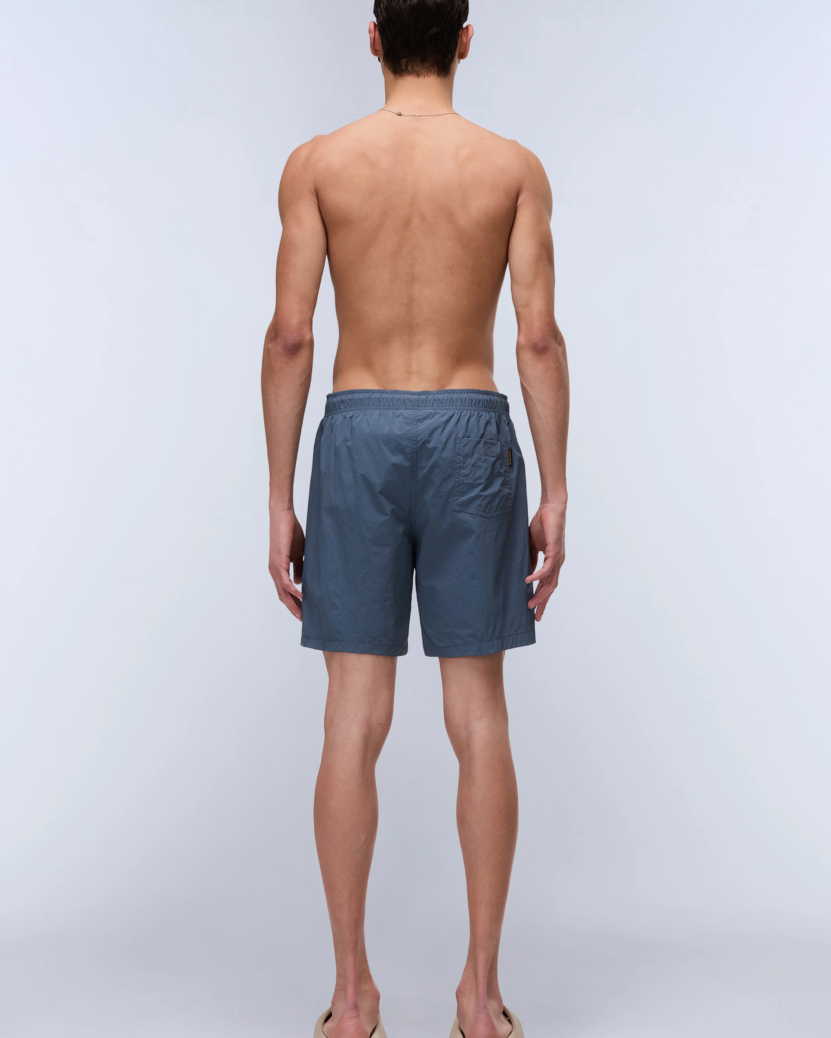 Napapijri Box Logo Swim Shorts - Stormy Weather - Image 3