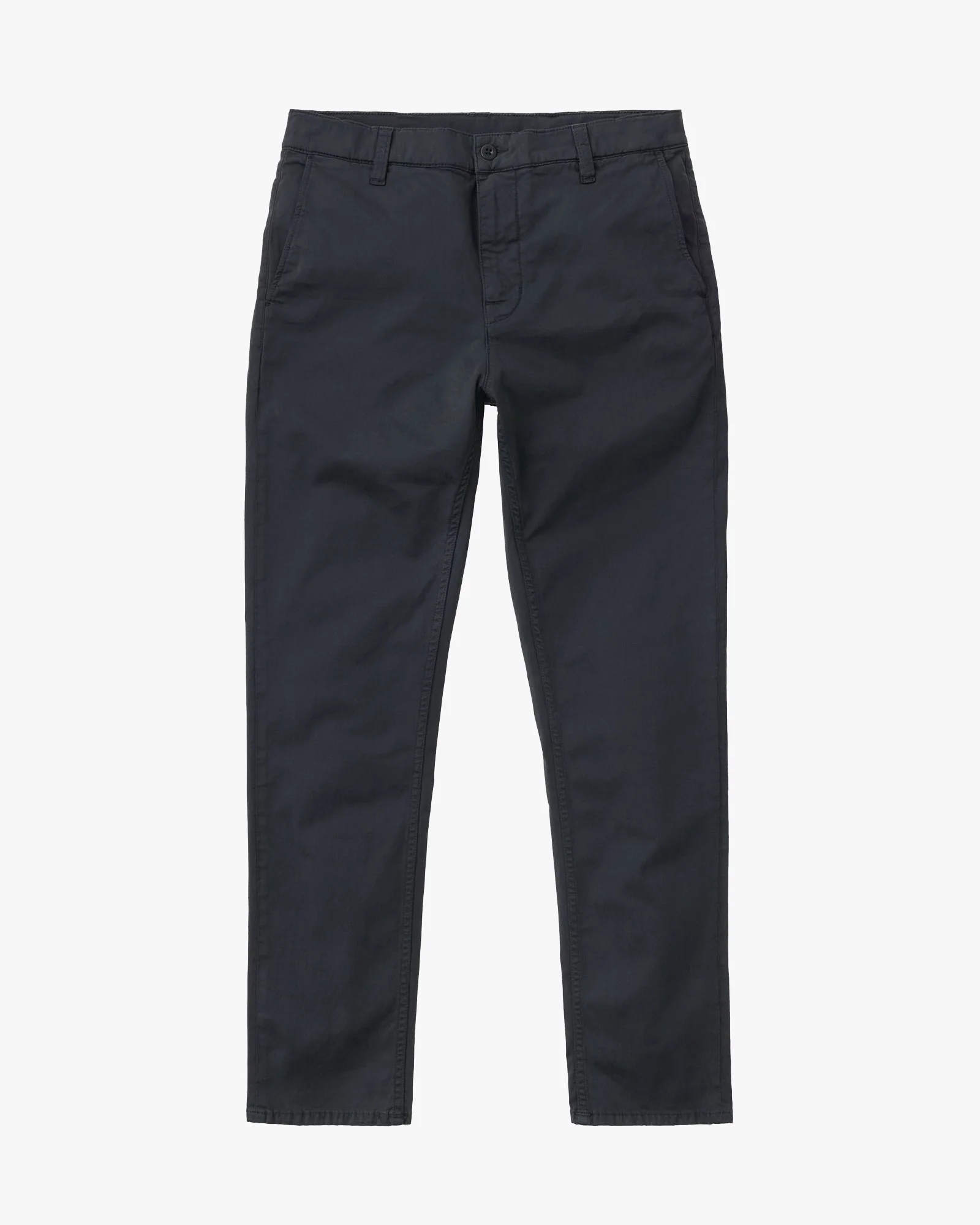 Nudie Easy Alvin Slim Tapered Mens Chinos - Dark Midnight - Image 4
