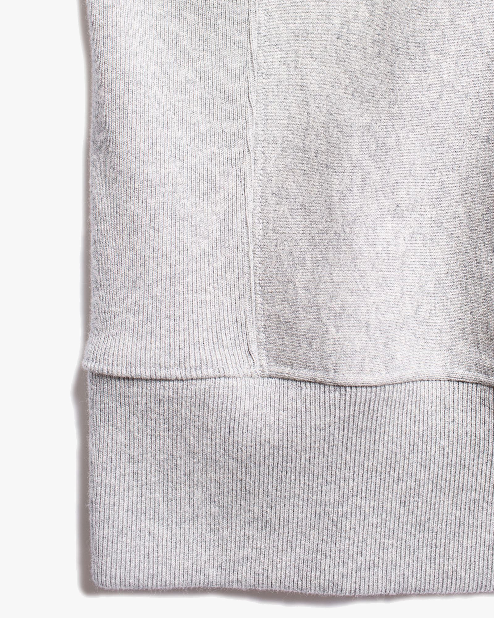 Nudie Jeans Hasse Crew Neck Sweat - Grey Melange - Image 5