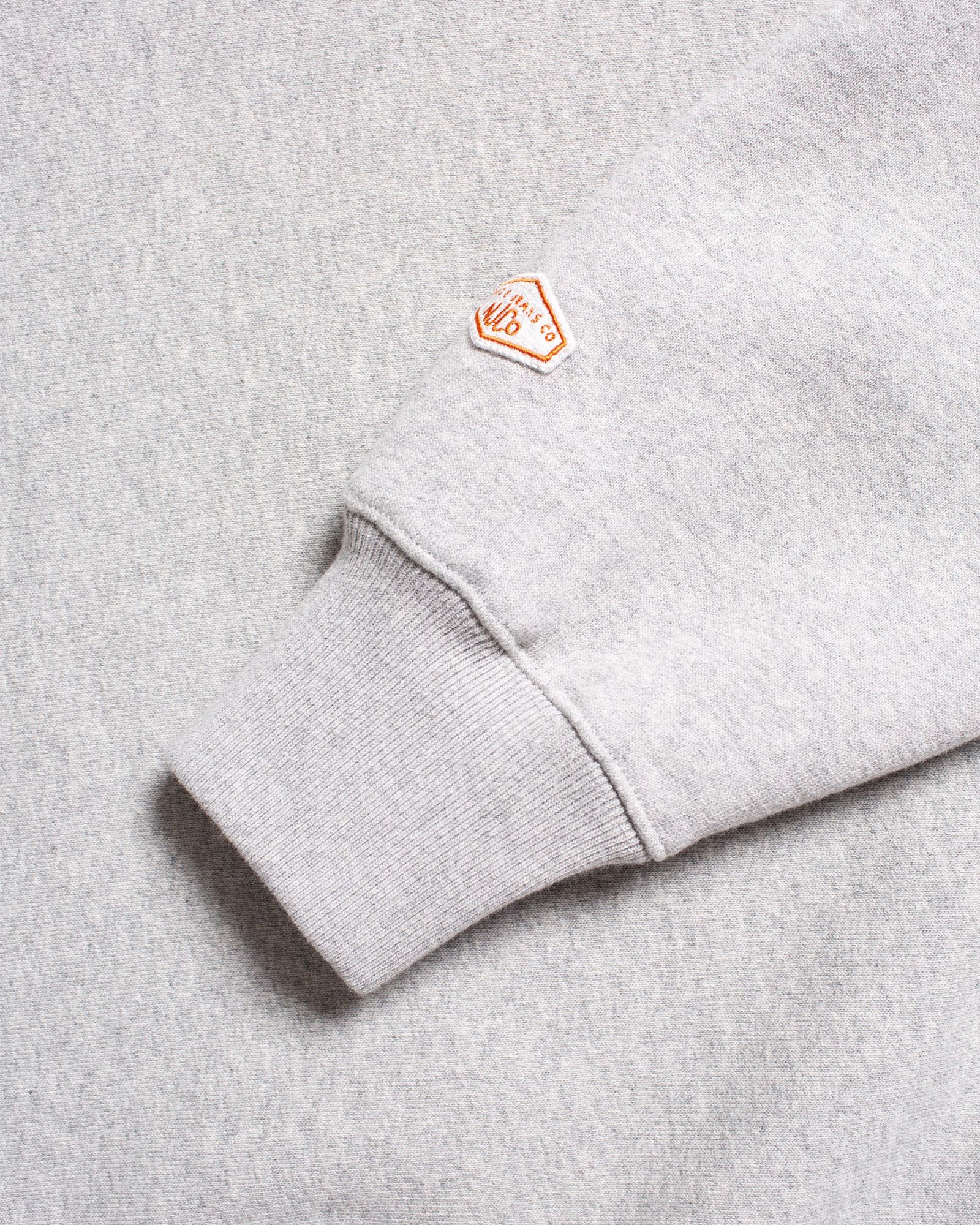 Nudie Jeans Hasse Crew Neck Sweat - Grey Melange - Image 7